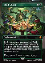 Food Chain [Borderless Pizza Promo Foil]