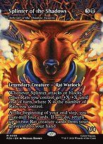 Splinter of the Shadows (Ashcoat of the Shadow Swarm) [Borderless]