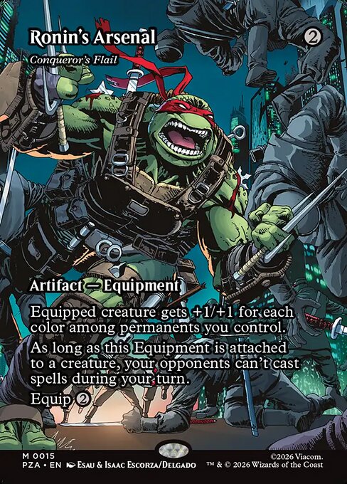 Ronin's Arsenal (Conqueror's Flail) [Borderless Foil]