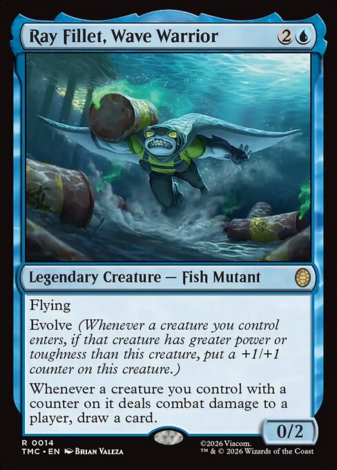 Ray Fillet, Wave Warrior [Foil]