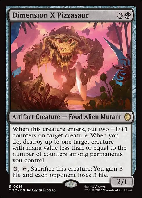 Dimension X Pizzasaur [Foil]