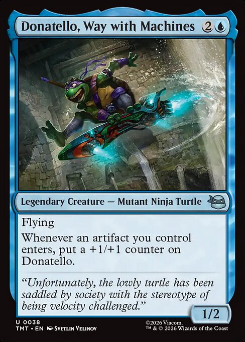 Donatello, Way with Machines [Foil]