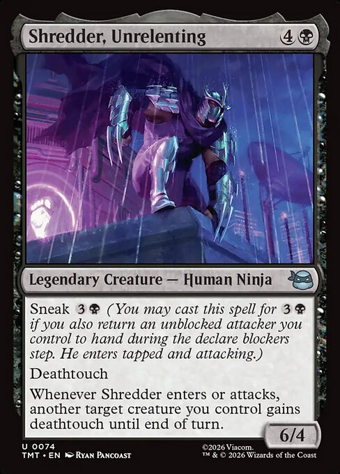 Shredder, Unrelenting [Foil]