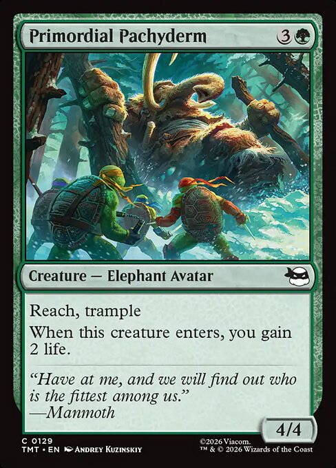 Primordial Pachyderm [Foil]