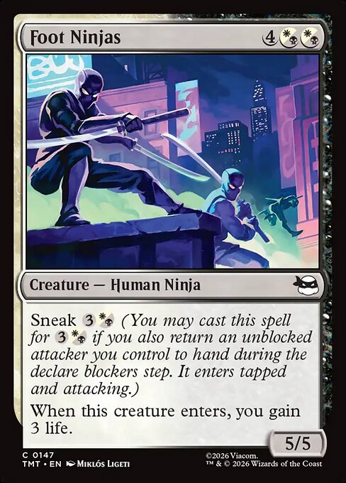 Foot Ninjas [Foil]