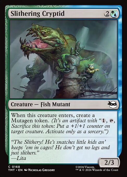 Slithering Cryptid [Foil]