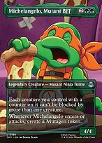 Michelangelo, Mutant BFF [Borderless Scene]