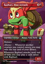 Raphael, Most Attitude [Borderless Scene]