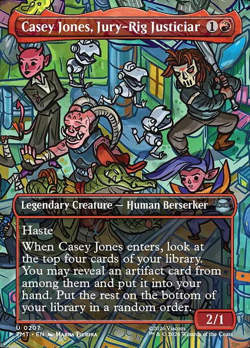 Casey Jones, Jury-Rig Justiciar [Borderless Scene]