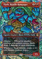 Slash, Reptile Rampager [Borderless Scene]