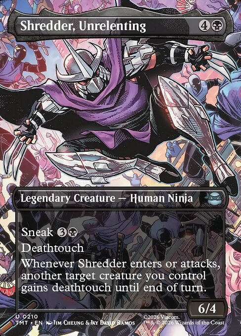 Shredder, Unrelenting [Borderless Scene]
