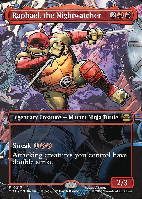 Raphael, the Nightwatcher [Borderless Scene Foil]