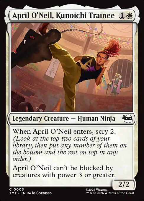 April O'Neil, Kunoichi Trainee [Foil]