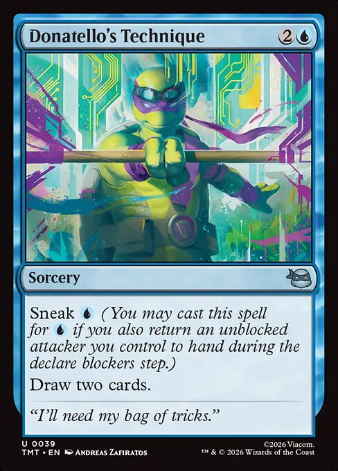 Donatello's Technique [Foil]