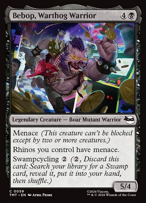 Bebop, Warthog Warrior [Foil]