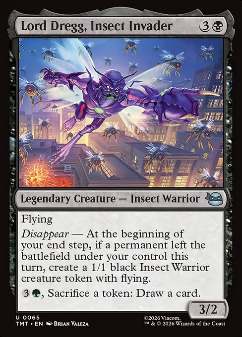 Lord Dregg, Insect Invader [Foil]
