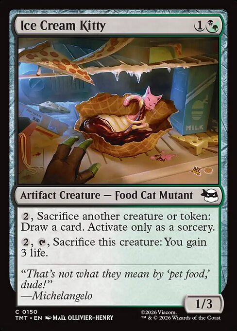 Ice Cream Kitty [Foil]