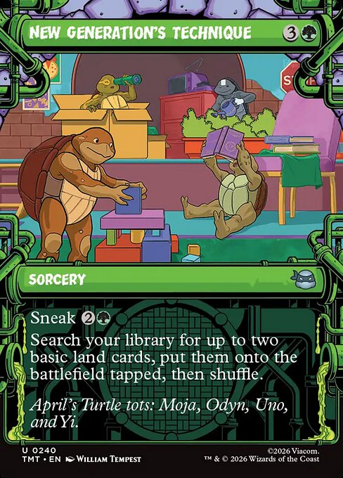 New Generation's Technique [Sewer Frame]