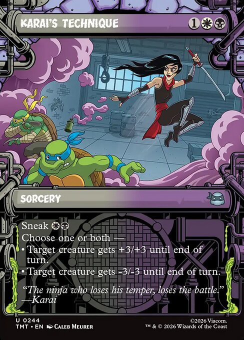Karai's Technique [Sewer Frame]