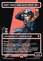 Casey Jones, Back Alley Brute [Borderless Pixel Surge Foil]