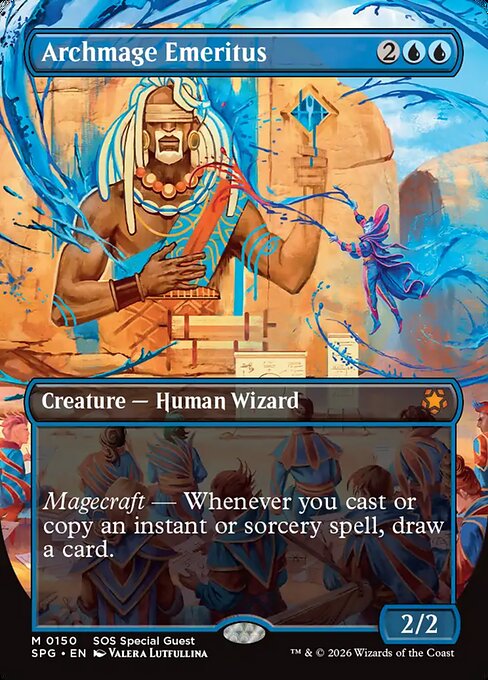 Archmage Emeritus [Secrets of Strixhaven Foil]