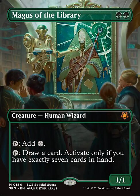 Magus of the Library [Secrets of Strixhaven Foil]