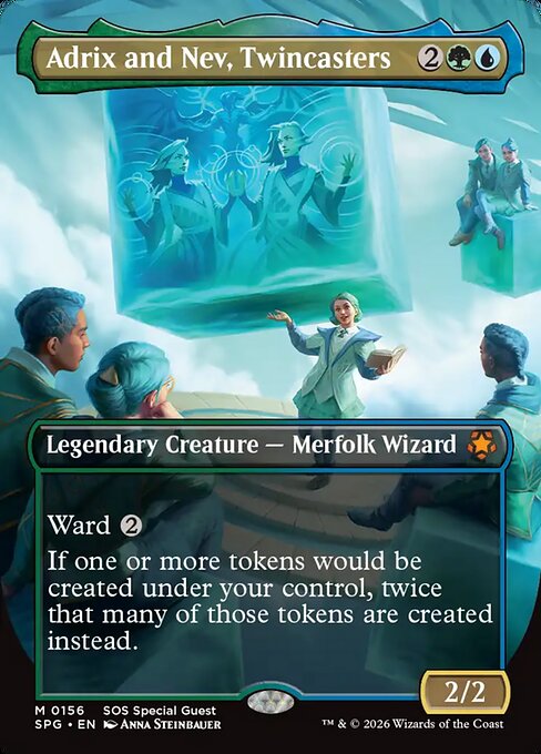 Adrix and Nev, Twincasters [Secrets of Strixhaven Foil]