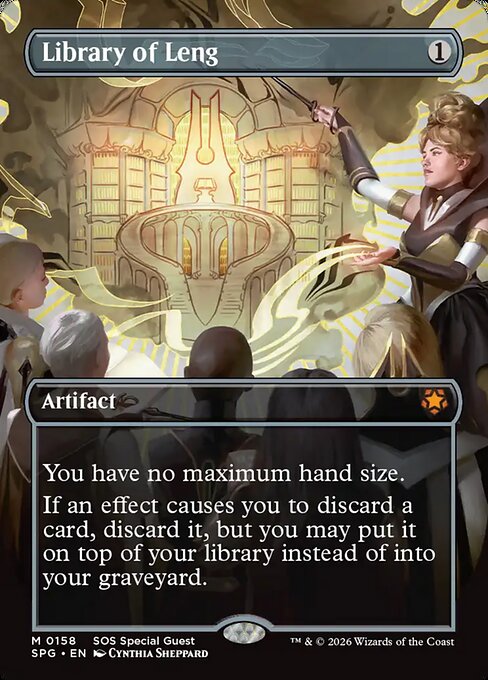Library of Leng [Secrets of Strixhaven Foil]
