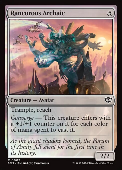 Rancorous Archaic [Foil]