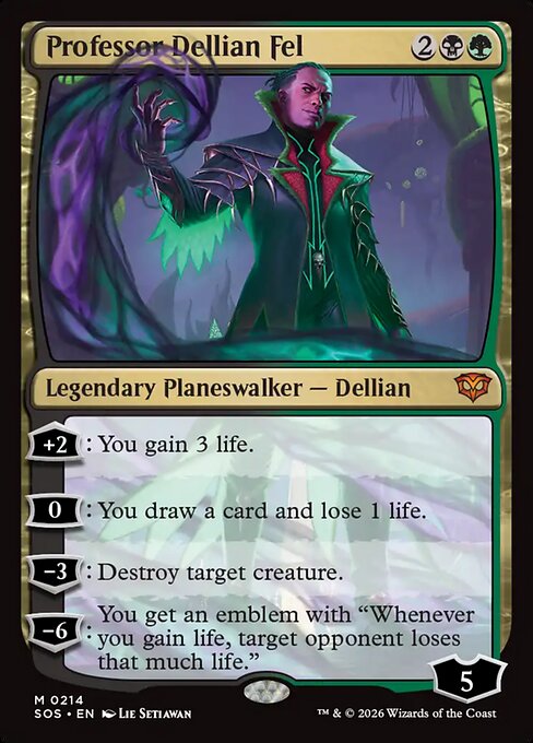 Professor Dellian Fel [Foil]