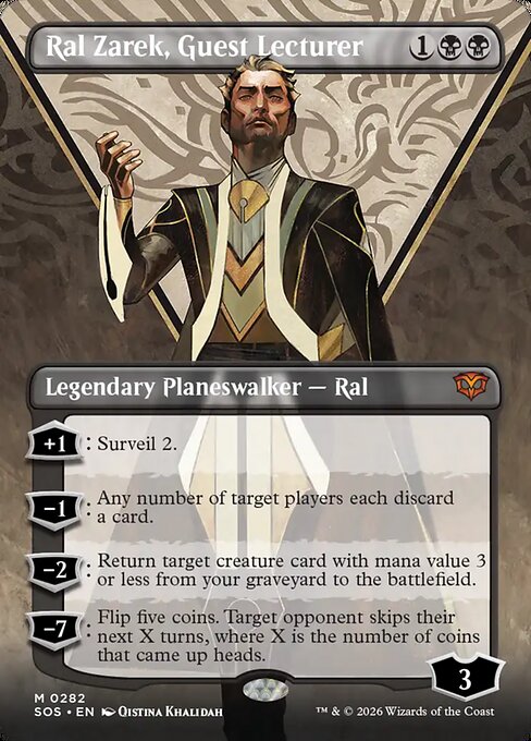 Ral Zarek, Guest Lecturer [Borderless]