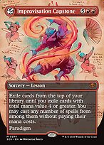 Improvisation Capstone [Field Notes]