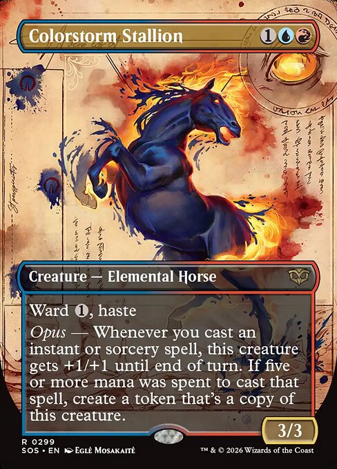 Colorstorm Stallion [Field Notes Foil]