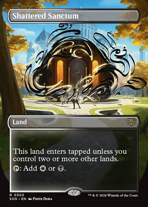 Shattered Sanctum [Borderless Foil]