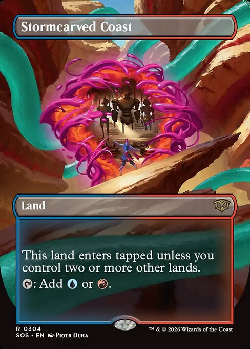 Stormcarved Coast [Borderless Foil]