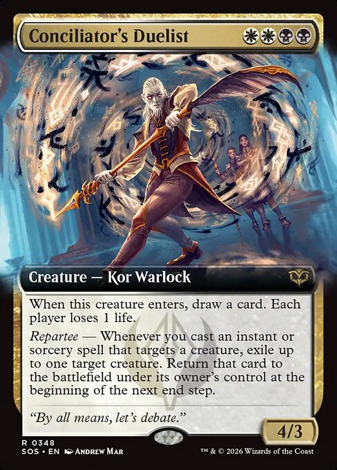 Conciliator's Duelist [Extended Artwork Foil]