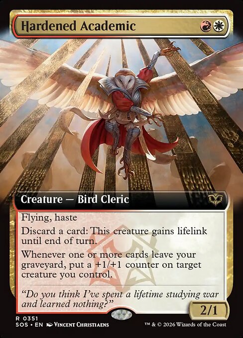 Hardened Academic [Extended Artwork Foil]