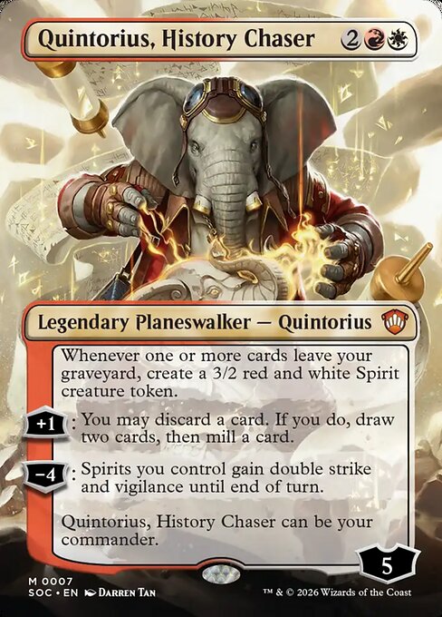 Quintorius, History Chaser [Borderless]