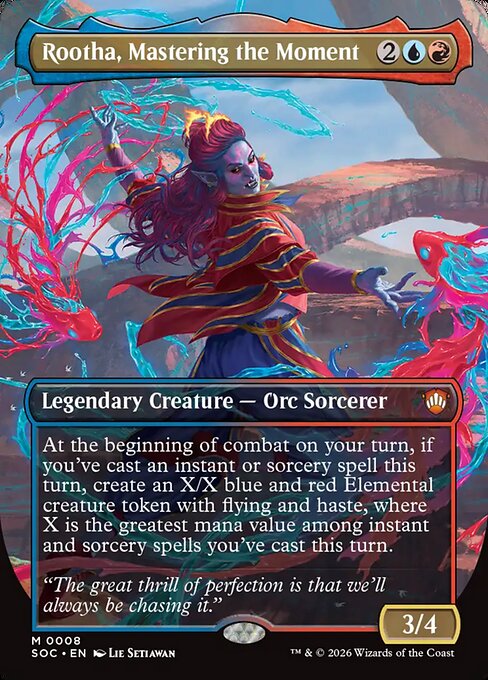 Rootha, Mastering the Moment [Borderless]