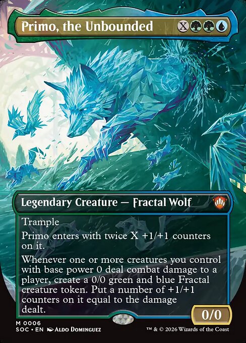 Primo, the Unbounded [Borderless Foil]