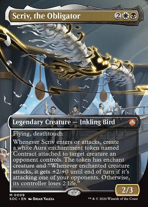 Scriv, the Obligator [Borderless]