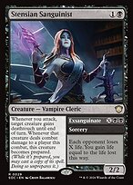 Stensian Sanguinist // Exsanguinate