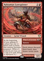 Naktamun Lorespinner // Wheel of Fortune