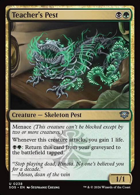 Teacher's Pest [Foil]
