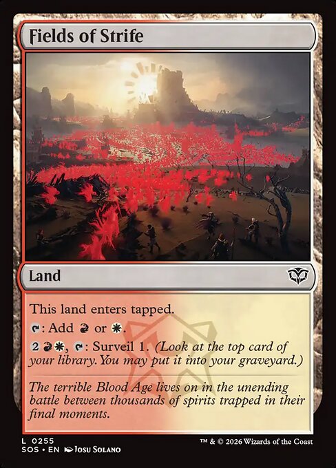 Fields of Strife [Foil]