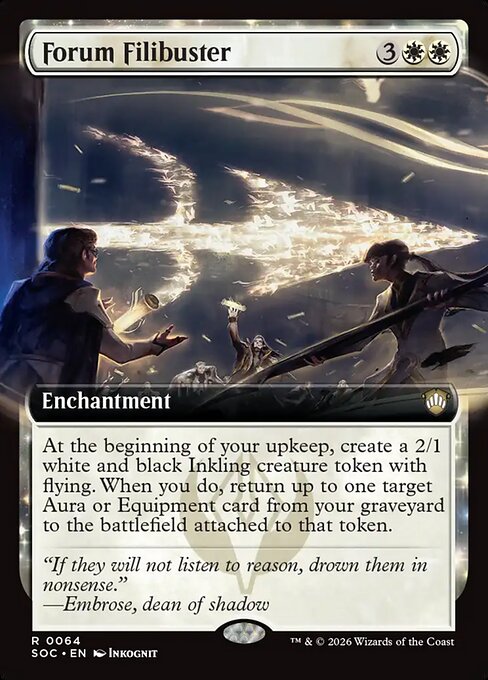Forum Filibuster [Extended Artwork]