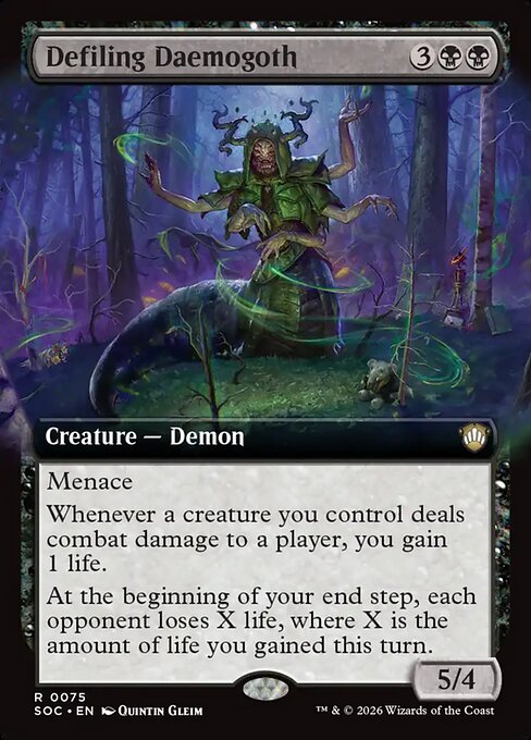 Defiling Daemogoth [Extended Artwork]