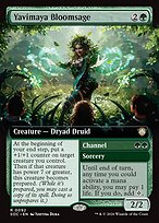 Yavimaya Bloomsage // Channel [Extended Artwork]