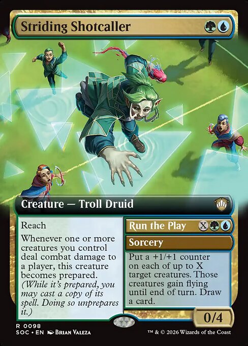 Striding Shotcaller // Run the Play [Extended Artwork]