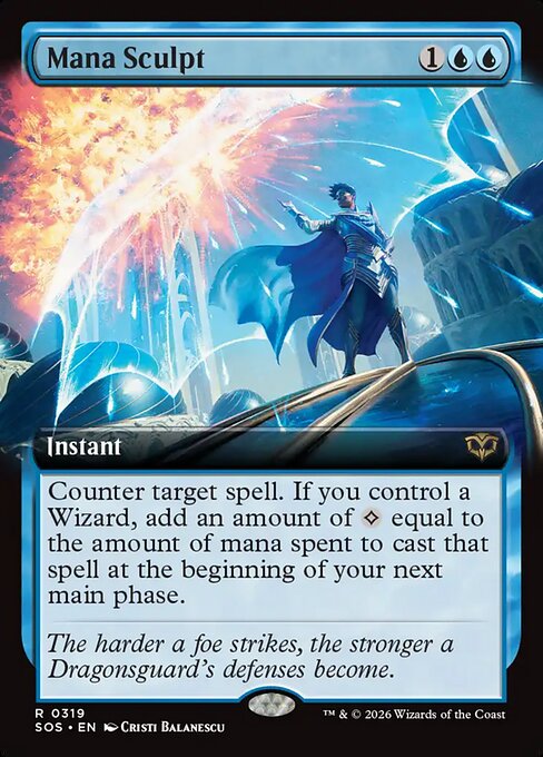 Mana Sculpt [Extended Artwork Foil]
